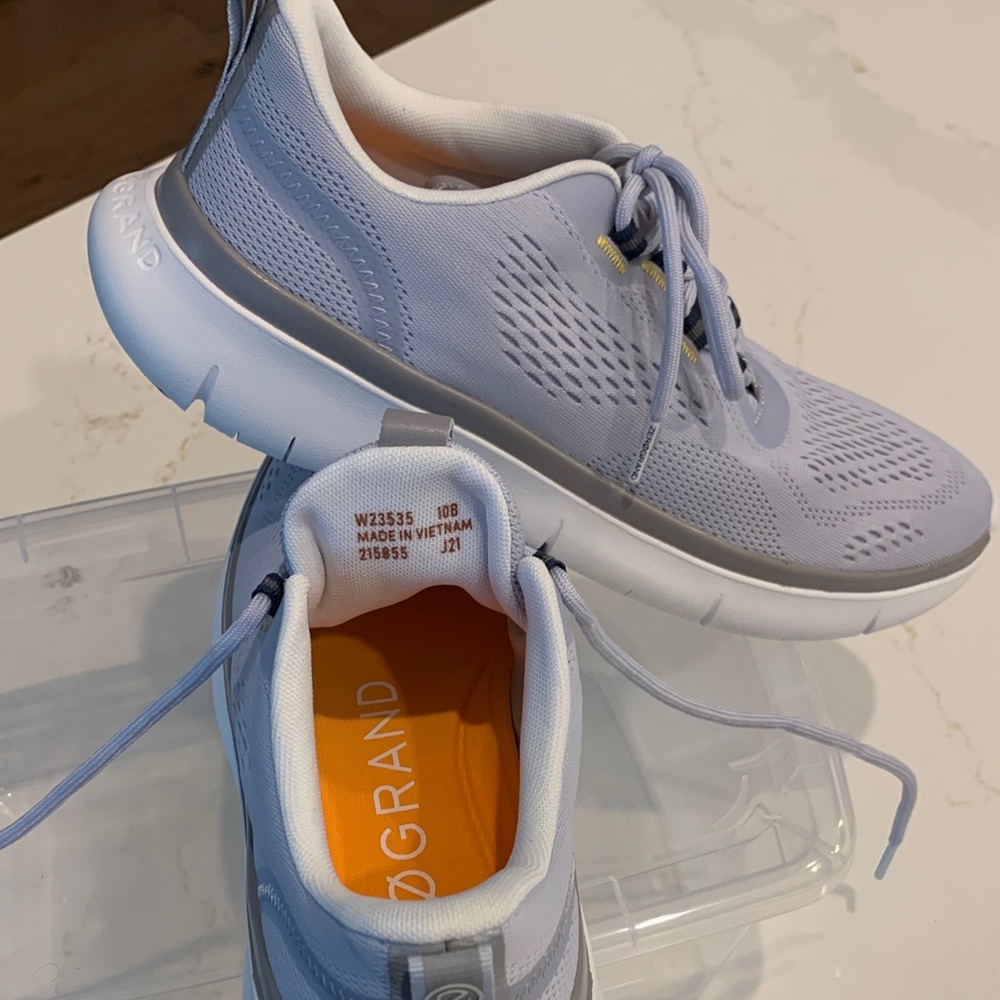 NWOT Colehaan Zero Grand ladies size 10 periwinkle blue Sneakers - Picture 7 of 10